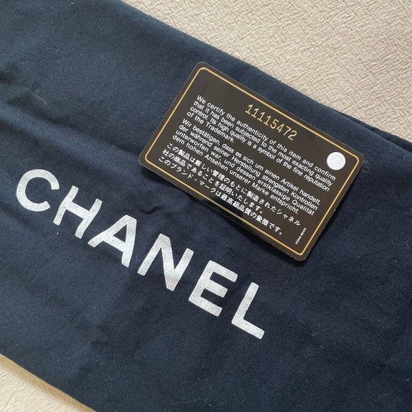 Sold Beautiful Chanel Cambon Small Reporter black and white - Picture 7 of 12